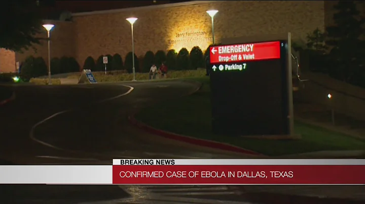 Officials confirm first Ebola case diagnosed in US