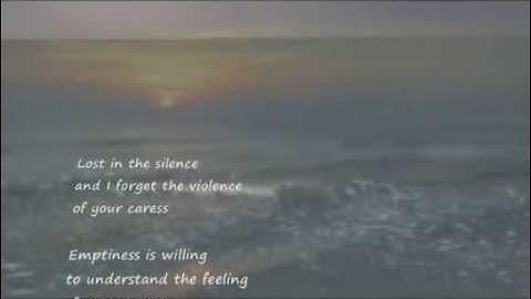 C Real    With or without you - Lyrics on the screen