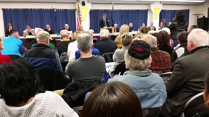 Kiah Morris at Town Meeting