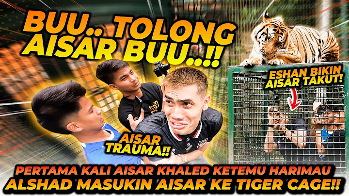 AISAR KHALED KENA MENTAL DIMASUKIN KE TIGER CAGE ?! SATWA2 DIAJAK TINJU SEMUA !!