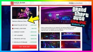 GTA Online Nightlife Update: Nightclub Features - Vehicle Storage, Club Management & MORE! (GTA 5) GTA Online Nightlife Update: Nightclub Features - Vehicle Storage, Club Management & MORE! (GTA 5)