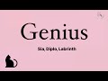 Lsd  genius lyrics ft sia diplo labrinth