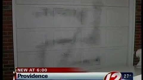 Swastika sprayed on house
