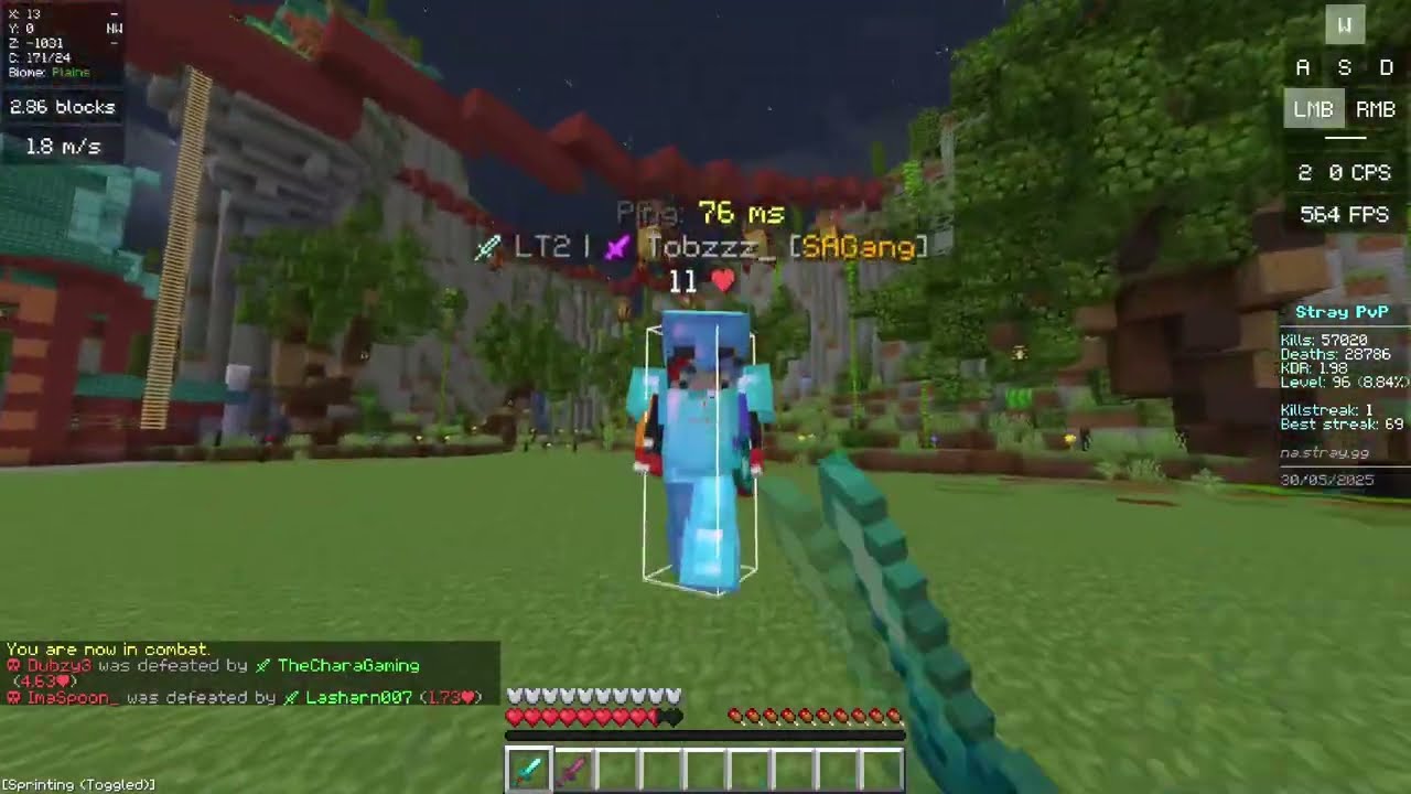 radiant but in minecraft (ht2 sword montage)