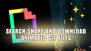 How to Search Share and Download Animated GIF Files screenshot 1
