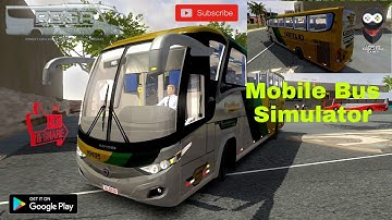 Proton Bus Simulator Road (PBSR) Gameplay video 10. Marcopolo G7  MB 0500RS 4x2 Bus mod