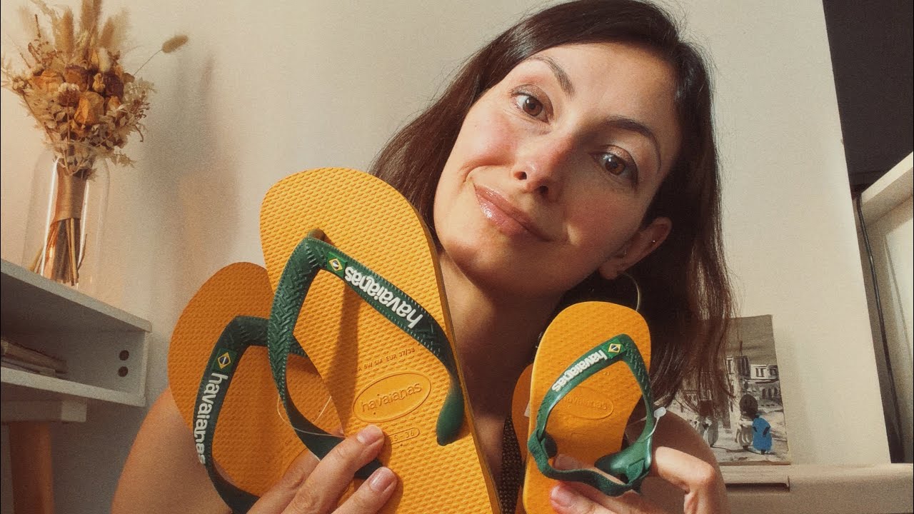 ASMR Scratch & Relax 🧘♀️ | Scratching on Havaianas 🩴 | Soft Spoken | Pure Scratching