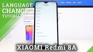 How to Change Device Language in XIAOMI Redmi 8A – Device Language
