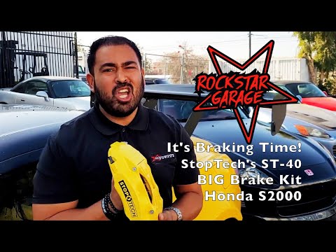 RN at Rockstar Garage VI S2000 StopTech Big Brake Kit (ST-40)