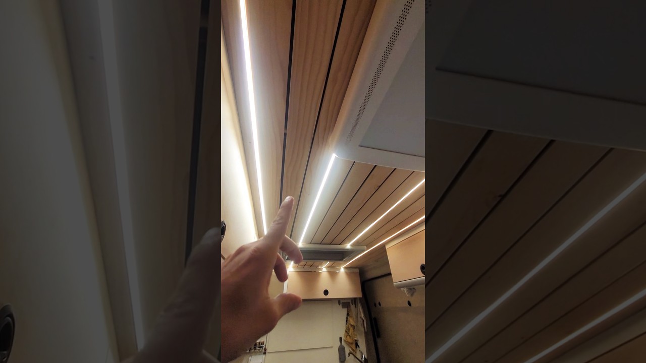 DIY Camper wie ich meine Decke ohne schrauben befestigt habe.