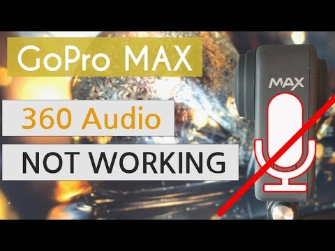 gopro max 360 audio