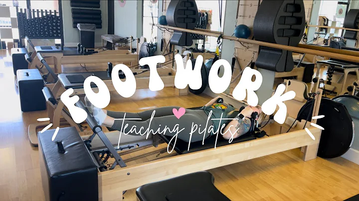 Teaching pilates! Footwork and cues!