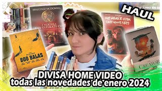 HAUL DIVISA HOME VIDEO ENERO | Las novedades con las que empezamos el 2024