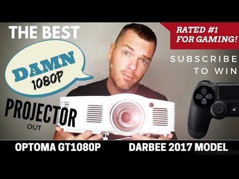 Best 1080p Gaming Projector | Optoma GT1080 Darbee 2017 Review