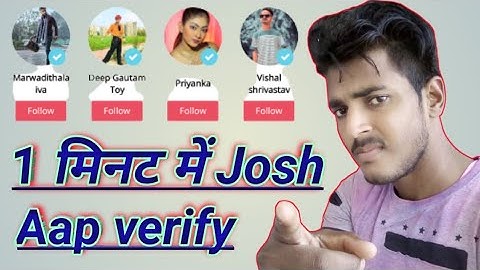 Josh Aap se kaise paise kamaye  1 मिनट में Josh Id verify करें 🙏👍 #youtube #vira #josh #joshverify