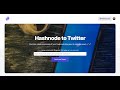 Hashnode to twitter  increase your hashnode blogs reach with twitter