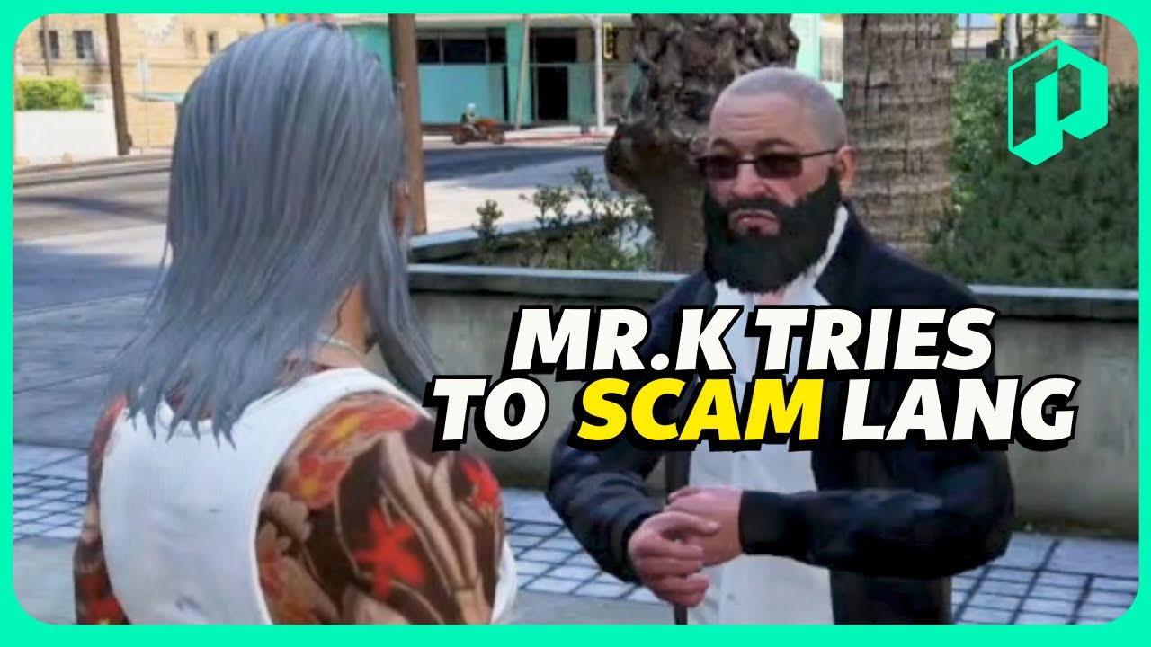 Mr. K Tries To Scam Lang's Phone