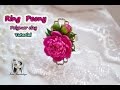 Ring Peony ✿ Polymer clay Tutorial