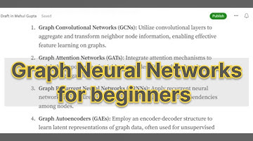 Graph Neural Networks for beginners
