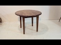 Small Round Pine Table