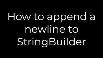 Java :How to append a newline to StringBuilder(5solution)