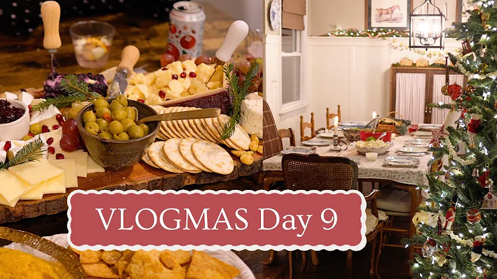 Hosting a Christmas Party in a Small Home | VLOGMAS 2025 Day 9