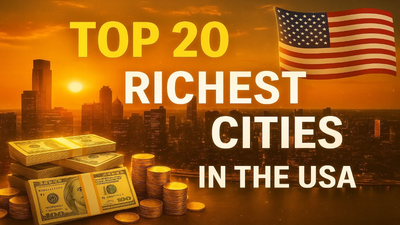 Top 20 Richest Cities in the USA | Best Places to Live, Study and Work ...
