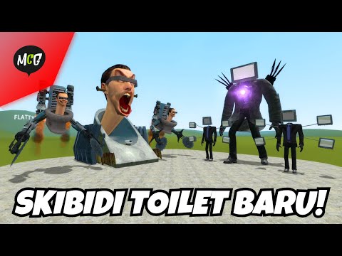 Semua Skibidi Toilet Jenis Baru vs Mecha TV Man!