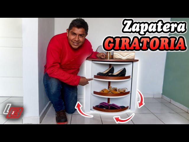 ZAPATERO GIRATORIO 360  ZAPATERA GIRATORIA 360 FABRICACIÓN E