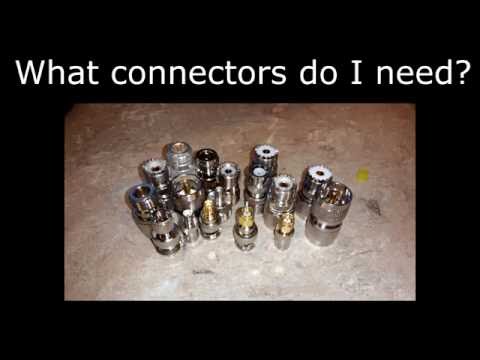 What Connectors do I need for my radios? (RF)