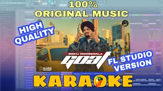 GOAT | KARAOKE | INSTRUMENTAL | SIDHU MOOSE WALA | RM MUSIC STUDIO