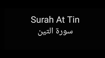 Surah At Tin by Saud Al Shuraim with English translation سورة التين للشيخ سعود الشريم