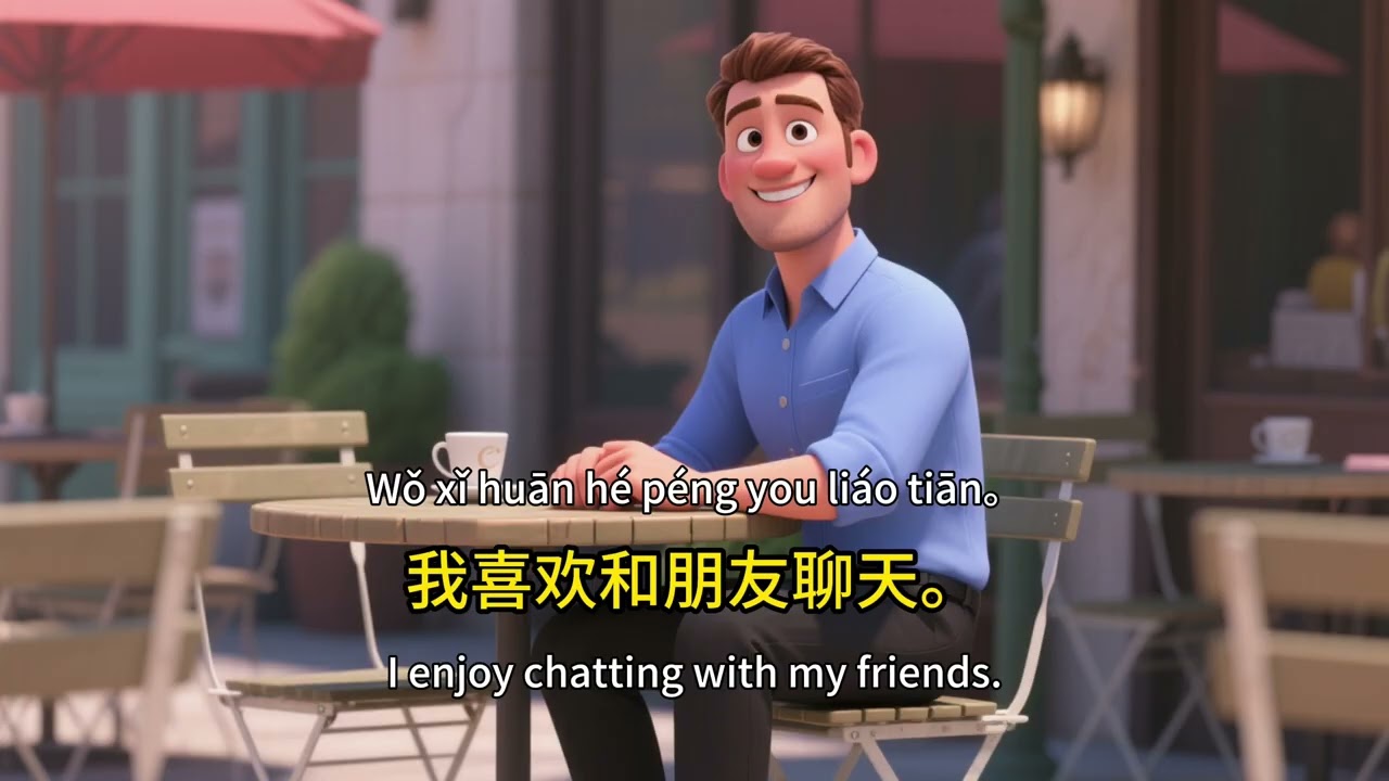 Chinese self-introduction phrases, online chat【自我介绍】 | Authentic Chinese conversation 