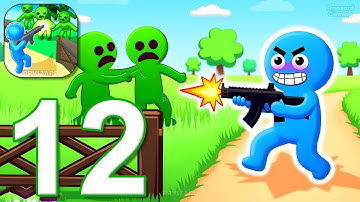 Zombie Apocalypse - Save World - Gameplay Walkthrough Part 12 - Zombie Invasion (iOS, Android)