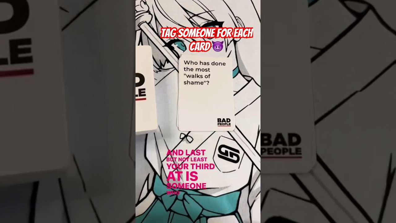 Let s Play The Game Bad People Tag 3 People comedy games games Let s Play The Game Bad People Tag 3 People comedy games games