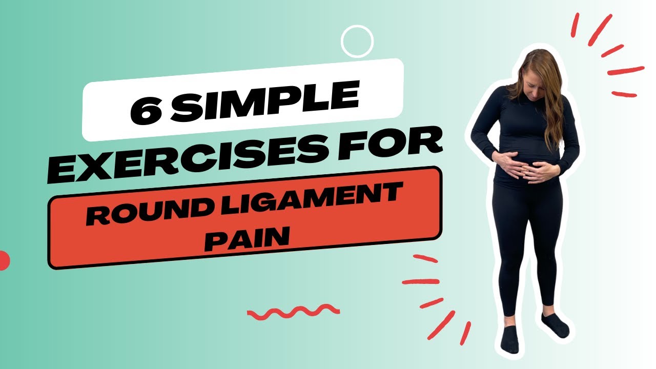 ROUND LIGAMENT PAIN STRETCHES - Chiro For Moms