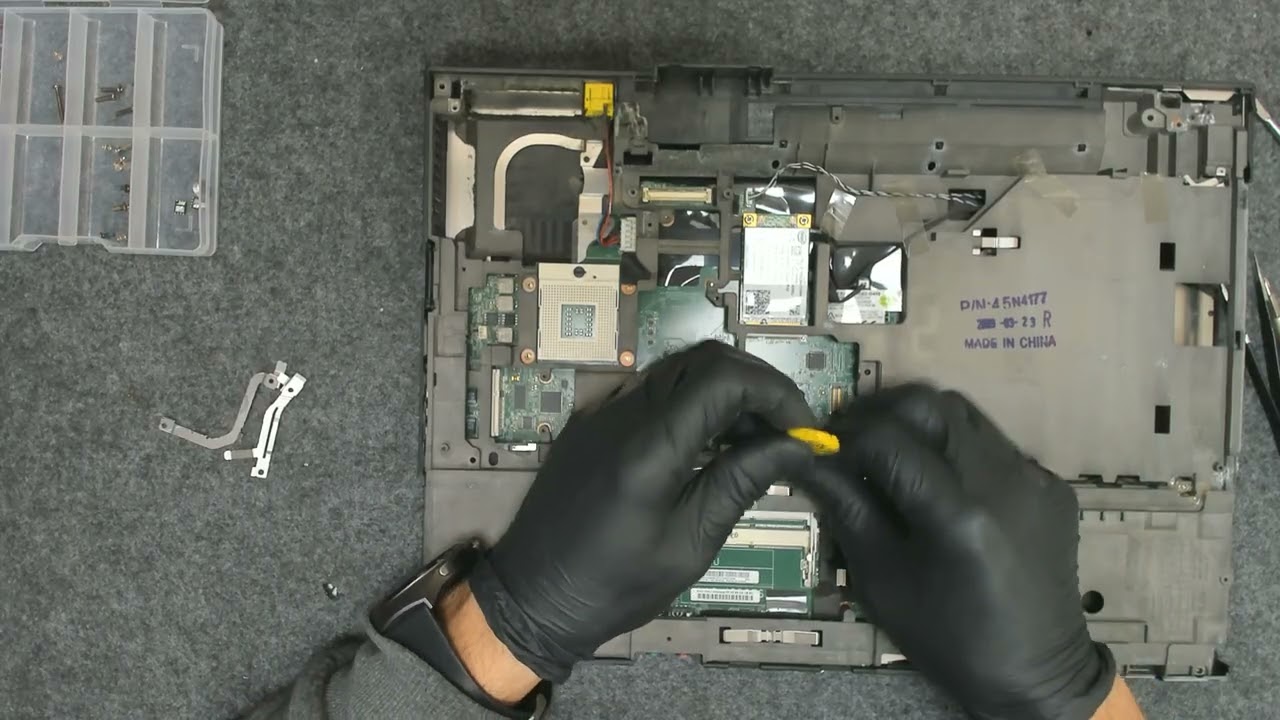 Lenovo ThinkPad R500 - Complete disassembly adventure - YouTube