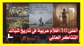 أعلى 10 أفلام عربية في تاريخ شباك التذاكر العالمي