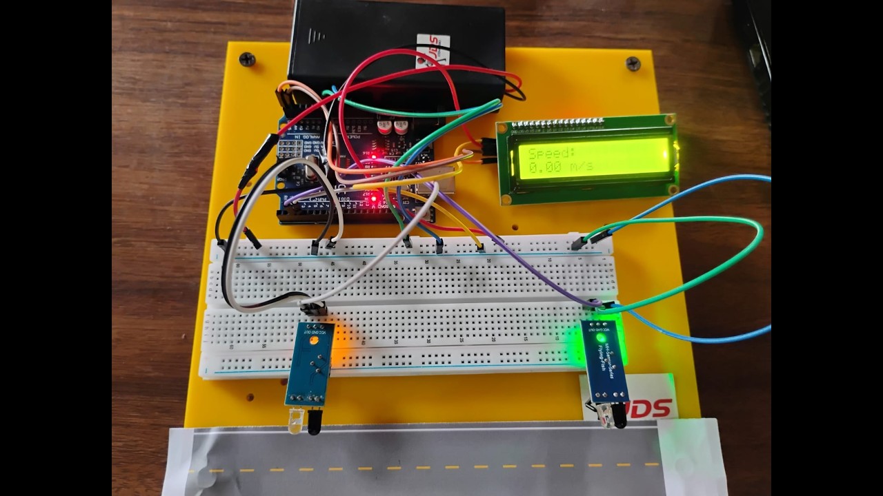 Speed Detector using Arduino & IR Sensors | Vehicle Speed Measurement ...