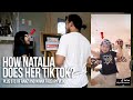 HOW NATALIA DOES HER TIKTOK VIDEOS? | RANZ AND NIANA BTS