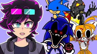 Jugando Al Vs Sonic.exe 3.0 Y Otros Mods De Fnf!