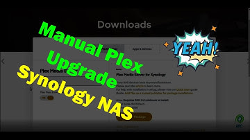 Manual Plex Upgrade On Synology DS-918+ NAS.