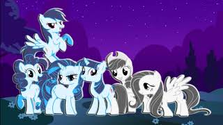 My Little Pony Mane 6 Transform Into Blue Ponies Color Swap Mlp Coloring Book