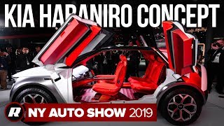 Feel the burn of the Kia HabaNiro concept car | New York Auto Show 2019