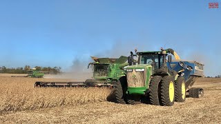 HARVESTING 11,000 Acres of Soybeans
