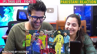 Pakistani Couple Reacts To IPL THUG LIFE & FUNNY MOMENTS | FUNNY MOMENTS OF IPL | FIGHTS OF IPL