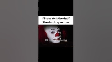 Not the IT 4kidz dub #anime #voiceactor #stephenking