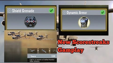 New Dynamic Armor operator skill and New Scorestreaks | Codm s6 test server!!