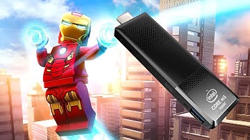 Intel Compute Stick Core m3 - LEGO Marvel Super Heroes test