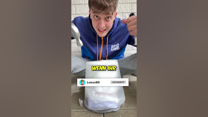WAS IST IM EIS BLOCK VERSTECKT? 🥶